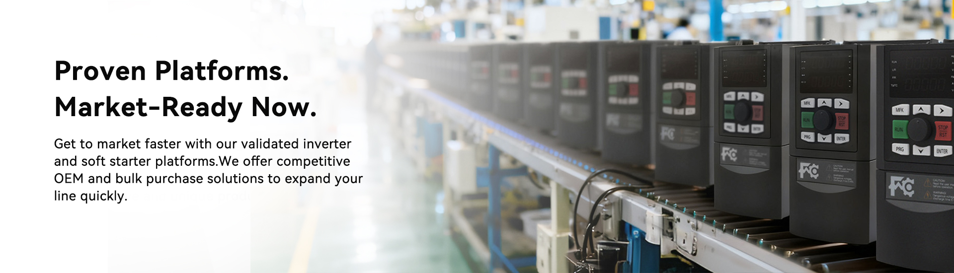 Proven Platforms. Market-Ready Now.